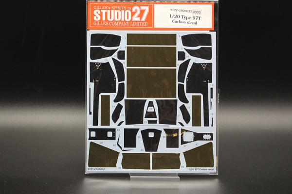 Lotus 97T Carbon Decal 1/20 für Fujimi